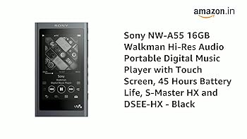ポータブルプレーヤー SONY NW-A55G 16GB RMT-NWS20 STD-NWU10 SONY NW-A55G 16GB RMT-NWS20 STD-NWU10